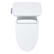 Toto(R) Drake(R) Washlet(R)+ Two-Piece Elongated 1.28 Gpf Universal Height Tornado Flush(R) Toilet With S5 Bidet Seat, Cotton White - MW7763446CEFG#01