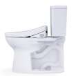 Toto(R) Drake(R) Washlet(R)+ Two-Piece Elongated 1.28 Gpf Universal Height Tornado Flush(R) Toilet With S5 Bidet Seat, Cotton White - MW7763446CEFG#01
