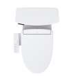 Toto(R) Washlet(R)+ Soirée(R) Elongated 1.28 Gpf Universal Height Toilet With S2 Bidet Seat, Cotton White - MW9643346CEFG#01