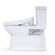 Toto(R) Washlet(R)+ Soirée(R) Elongated 1.28 Gpf Universal Height Toilet With S2 Bidet Seat, Cotton White - MW9643346CEFG#01