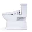 Toto(R) Washlet(R)+ Soirée(R) Elongated 1.28 Gpf Universal Height Toilet With S5 Bidet Seat, Cotton White - MW9643446CEFG#01