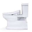 Toto(R) Washlet(R)+ Eco Guinevere(R) Elongated 1.28 Gpf Universal Height Toilet With S2 Bidet Seat, Cotton White - MW9743346CEFG#01