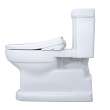 Toto(R) Washlet(R)+ Eco Guinevere(R) Elongated 1.28 Gpf Universal Height Toilet With S7 Classic Bidet Seat, Cotton White - MW9744724CEFG#01