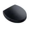 Toto(R) Softclose(R) Slow Close Round Toilet Seat And Lid, Ebony - SS113#51
