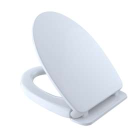 Toto Softclose Slow Close Elongated Toilet Seat And Lid, Cotton White - SS124#01