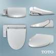 Toto(R) Washlet(R) A2 Electronic Bidet Toilet Seat With Heated Seat And Softclose(R) Lid, Elongated, Cotton White - SW3004#01