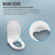 Toto(R) Washlet(R) Kc2 Electronic Bidet Toilet Seat With Heated Seat And Softclose Lid, Round, Cotton White - SW3023#01