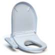 Toto(R) Washlet(R) Kc2 Electronic Bidet Toilet Seat With Heated Seat And Softclose Lid, Round, Cotton White - SW3023#01