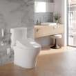 Toto(R) Washlet(R) C5 Electronic Bidet Toilet Seat With Premist And Ewater+ Wand Cleaning, Round, Cotton White - SW3083#01