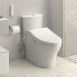 Toto(R) Washlet(R) C5 Electronic Bidet Toilet Seat With Premist And Ewater+ Wand Cleaning, Round, Cotton White - SW3083#01