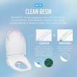 Toto(R) Washlet(R) S2 Electronic Bidet Toilet Seat With Instantaneous Water Heating, Premist And Ewater+ Wand Cleaning, Elongated, Cotton White - SW3346#01