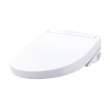 Toto(R) Washlet(R) S5 Electronic Bidet Toilet Seat With Instantaneous Water Heating, Premist And Ewater+ Wand Cleaning, Elongated, Cotton White - SW3446#01