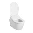 Toto(R) Rx Washlet(R)+ Ready Electronic Bidet Toilet Seat With Auto Flush Ready Cotton White - SW4047AT60#01