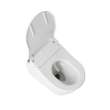 Toto(R) Rx Washlet(R)+ Ready Electronic Bidet Toilet Seat With Auto Flush Ready Cotton White - SW4047AT60#01