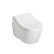 Toto(R) Rx Washlet(R)+ Ready Electronic Bidet Toilet Seat With Premist, Cotton White - SW4047T60#01