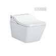 Toto(R) Sw Washlet(R)+ Ready Square Electronic Bidet Toilet Seat With Auto Flush Ready Cotton White - Sw4549At60#01
