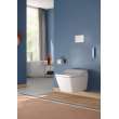 Toto(R) Sw Washlet(R)+ Ready Square Electronic Bidet Toilet Seat With Auto Flush Ready Cotton White - Sw4549At60#01