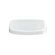 Toto(R) Washlet(R) S7A Electronic Bidet Toilet Seat, Ewater+(R) Bowl And Wand Cleaning, Auto Open And Close Contemporary Lid, Round, Cotton White - SW4735#01