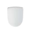 Toto(R) Washlet(R) S7A Electronic Bidet Toilet Seat, Ewater+(R) Bowl And Wand Cleaning, Auto Open And Close Contemporary Lid, Round, Cotton White - SW4735#01