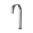 Toto(R) Gooseneck Vessel Ac Powered 0.5 Gpm Touchless Bathroom Faucet With Thermostatic Mixing Valve, 10 Second On-Demand Flow, Polished Chrome - T24T51AT#CP
