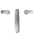Toto(R) Go Two-Handle Deck-Mount Roman Tub Filler Trim, Polished Chrome - TBG01201U#CP