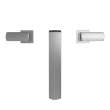 Toto(R) Gr Two-Handle Deck-Mount Roman Tub Filler Trim, Polished Chrome - TBG02201U#CP