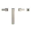 Toto(R) Gr Two-Handle Deck-Mount Roman Tub Filler Trim With Handshower, Brushed Nickel - TBG02202U#BN