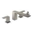 Toto(R) Gr Two-Handle Deck-Mount Roman Tub Filler Trim With Handshower, Brushed Nickel - TBG02202U#BN
