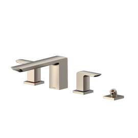 Toto(R) Gr Two-Handle Deck-Mount Roman Tub Filler Trim With Handshower, Brushed Nickel - TBG02202U#BN