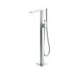 Toto(R) Gr Single-Handle Freestanding Tub Filler Faucet With Handshower, Polished Chrome - TBG02306U#CP