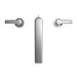 Toto(R) Gs Two-Handle Deck-Mount Roman Tub Filler Trim, Polished Chrome - TBG03201U#CP
