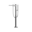Toto(R) Ge Single-Handle Free Standing Tub Filler With Handshower, Polished Chrome - TBG07306U#CP