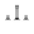 Toto(R) Gc Two-Handle Deck-Mount Roman Tub Filler Trim, Polished Chrome Nickel - TBG08201U#CP
