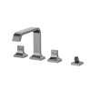 Toto(R) Gc Two-Handle Deck-Mount Roman Tub Filler Trim With Handshower, Polished Chrome - TBG08202U#CP