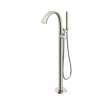 Toto(R) Zn Single-Handle Freestanding Tub Filler Faucet With 1.75 Gpm Handshower, Brushed Nickel - TBP01301U#BN