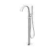 Toto(R) Zn Single-Handle Freestanding Tub Filler Faucet With 1.75 Gpm Handshower, Polished Chrome - TBP01301U#CP