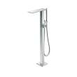 Toto(R) Zl Single-Handle Freestanding Tub Filler Faucet With 1.75 Gpm Handshower, Polished Chrome - TBP02303U#CP