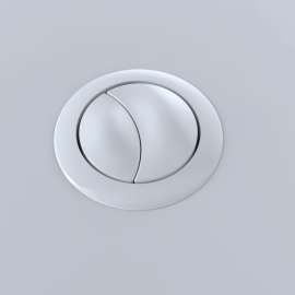 AQUIA 1PC PUSH BUTTON CST654 53MM - COTTON WHITE