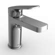 Toto(R) Oberon(R) S Single Handle 0.5 Gpm High-Efficiency Bathroom Sink Faucet, Polished Chrome - TL363SDA05R#CP