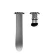 Toto(R) Go 1.2 Gpm Wall-Mount Single-Handle L Bathroom Faucet With Comfort Glide(Tm) Technology, Polished Chrome - TLG01311UA#CP