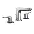 Toto(R) Gs Series 1.2 Gpm Two Handle Widespread Bathroom Sink Faucet With Drain Assembly, Polished Chrome - TLG03201U#CP