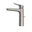 Toto(R) Gs Series 1.2 Gpm Single Handle Bathroom Faucet For Semi-Vessel Sink With Comfort Glide Technology And Drain Assembly, Brushed Nickel - TLG03303U#BN