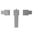Toto(R) Ge 1.2 Gpm Two Handle Widespread Bathroom Sink Faucet, Polished Chrome - TLG07201U#CP