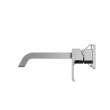 Toto(R) Gc 1.2 Gpm Wall-Mount Single-Handle Long Bathroom Faucet With Comfort Glide Technology, Polished Chrome - TLG08308U#CP