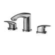 Toto(R) Gm 1.2 Gpm Two Handle Widespread Bathroom Sink Faucet, Polished Chrome - TLG09201U#CP
