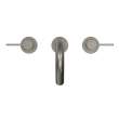 Toto(R) Gf Series 1.2 Gpm Two Lever Handle Widespread Bathroom Sink Faucet, Brushed Nickel - TLG11201UA#BN