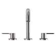 Toto(R) Lb Series Two Handle Widespread 1.2 Gpm Bathroom Sink Faucet With Drain Assembly, Polished Chrome - TLS01201U#CP