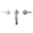 Toto(R) Lb Series Two Handle Widespread 1.2 Gpm Bathroom Sink Faucet With Drain Assembly, Polished Chrome - TLS01201U#CP