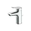 Toto(R) Lf Series 1.2 Gpm Single Handle Bathroom Sink Faucet With Drain Assembly, Polished Chrome - TLS04301U#CP