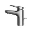 Toto(R) Lf Series 1.2 Gpm Single Handle Bathroom Sink Faucet With Drain Assembly, Polished Chrome - TLS04301U#CP